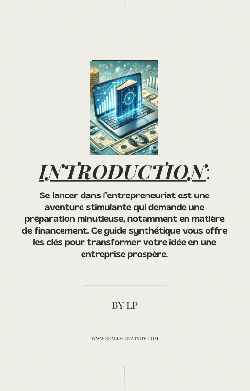 Financement et Entrepreneuriat